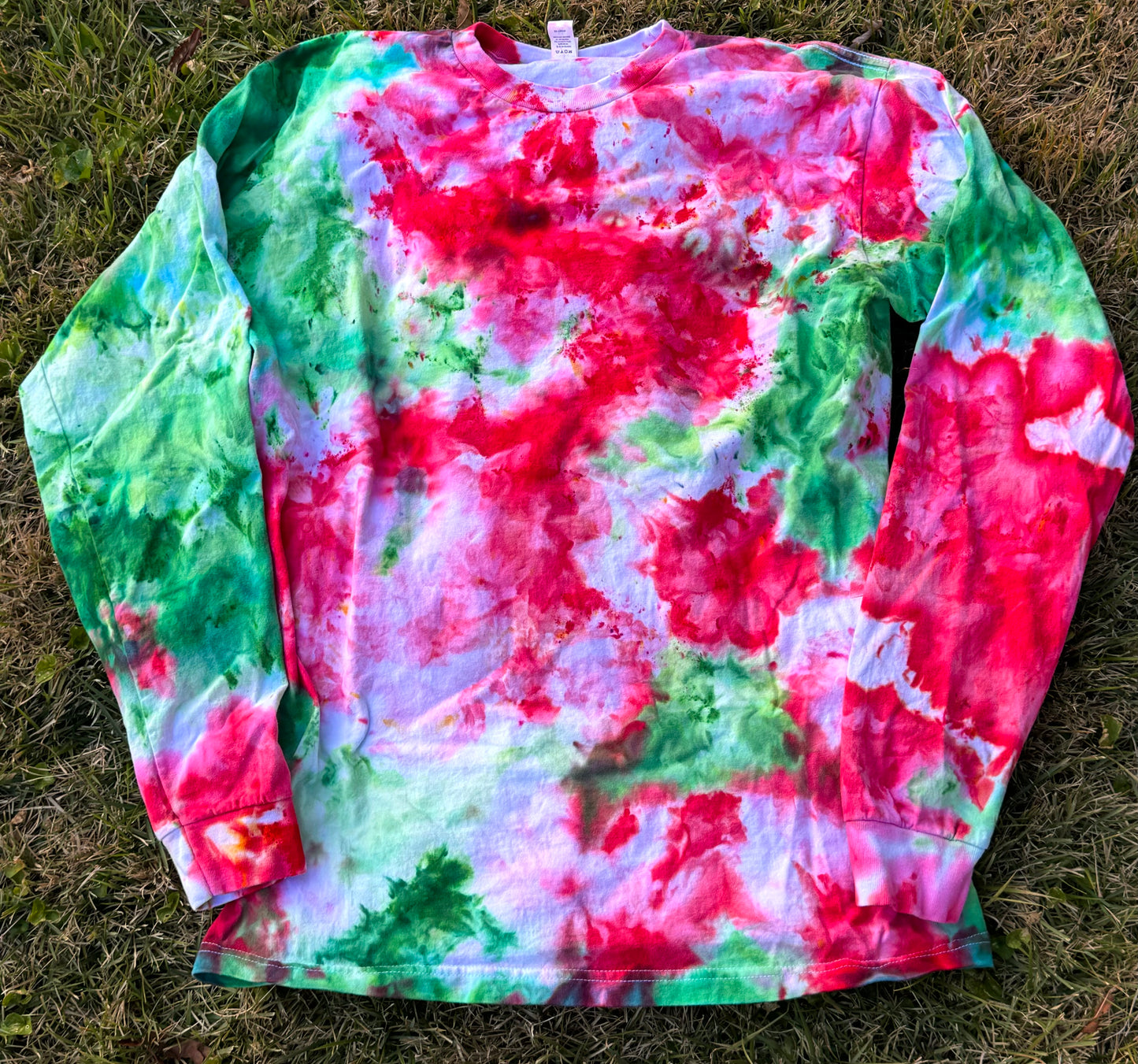 Christmas Bliss Ice Dye Shirt