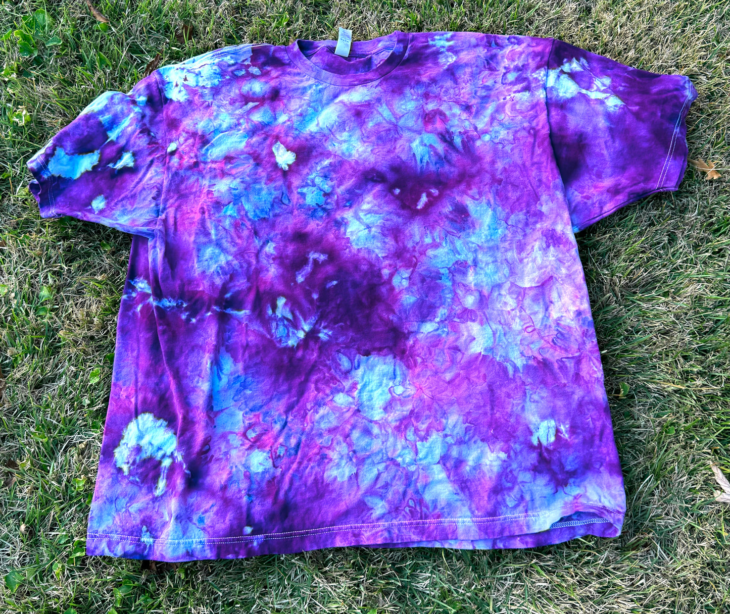 Grape Crush Ice Dye Shirt