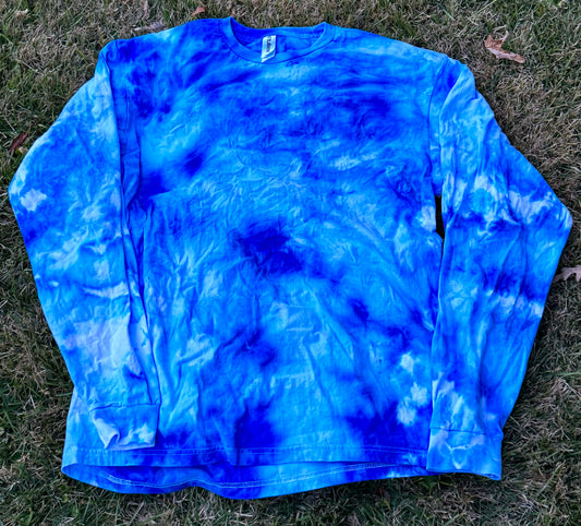 Blue Da Be Dye Ice Dye Shirt