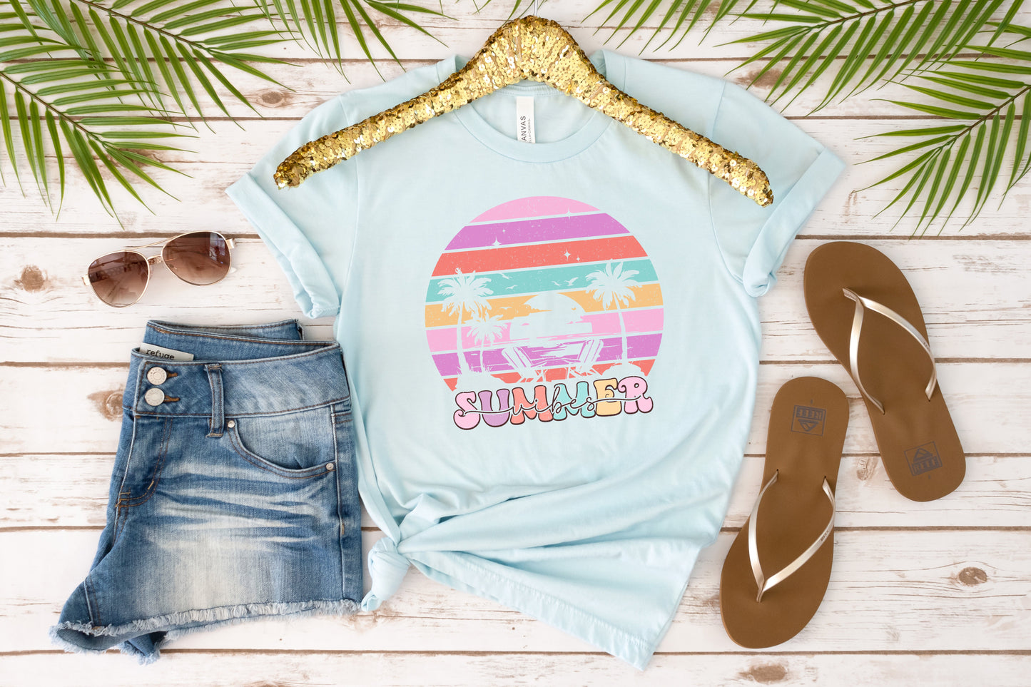 Summer Vibes Adult Shirt- Summer 290