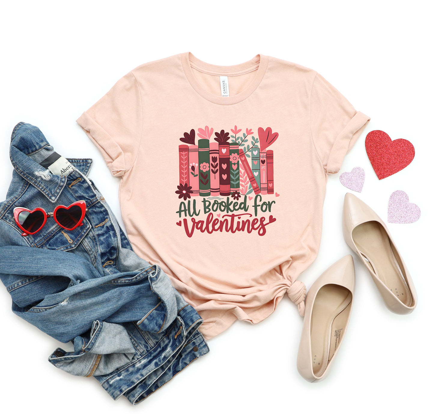 All Booked For Valentines Adult Shirt- Valentine 575