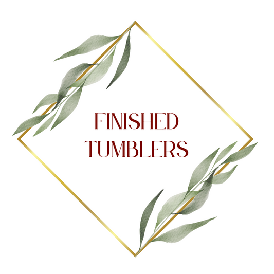 Finished 20oz Skinny Tumblers- Enter Your Own
