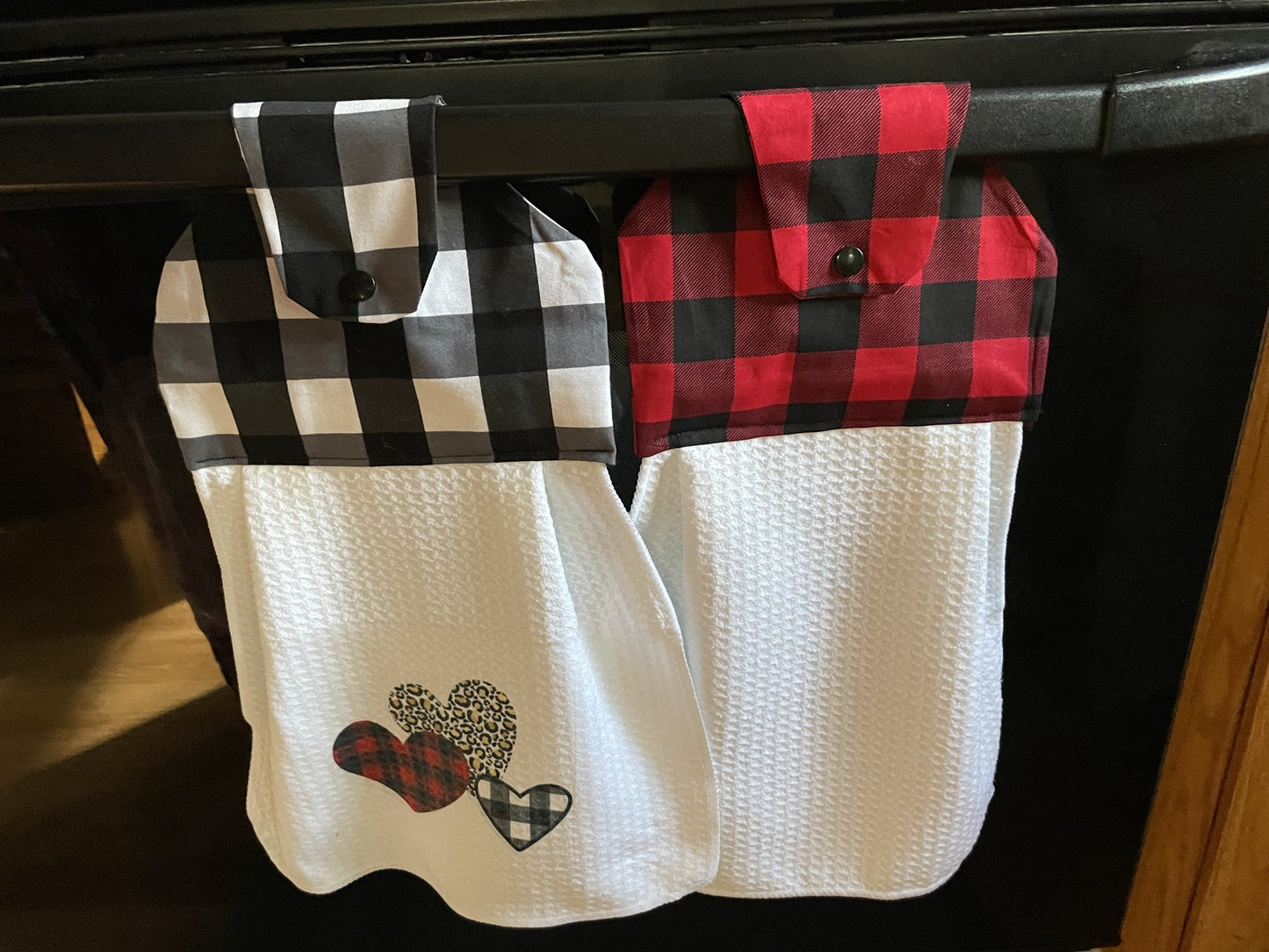 Blank Buffalo Plaid Towels