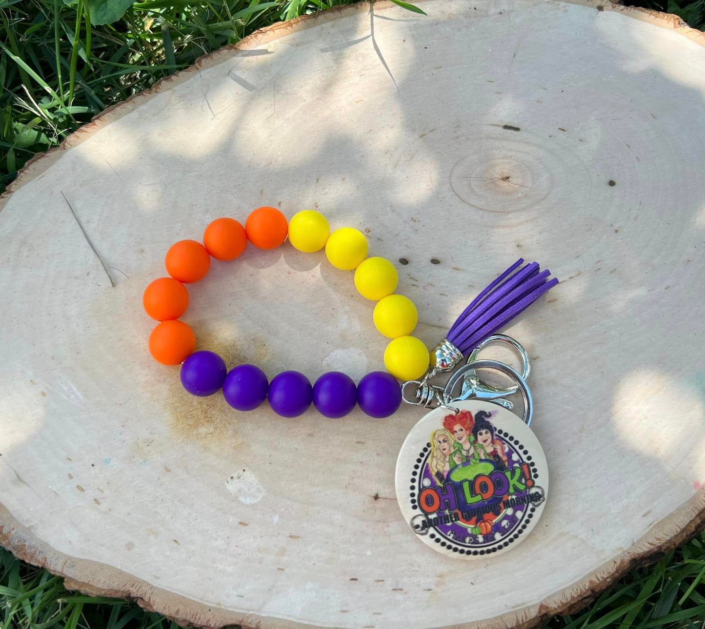 Another Glorious Morning Silicone Beaded Wristlet