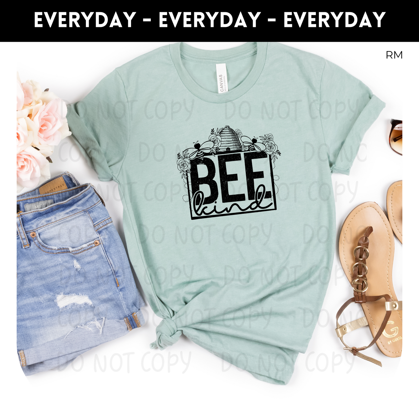 Bee Kind TRANSFERs ONLY- Animals 246