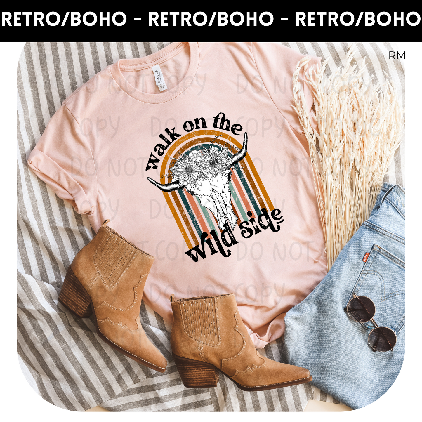 Walk On The Wild Side TRANSFERS ONLY- Boho 136