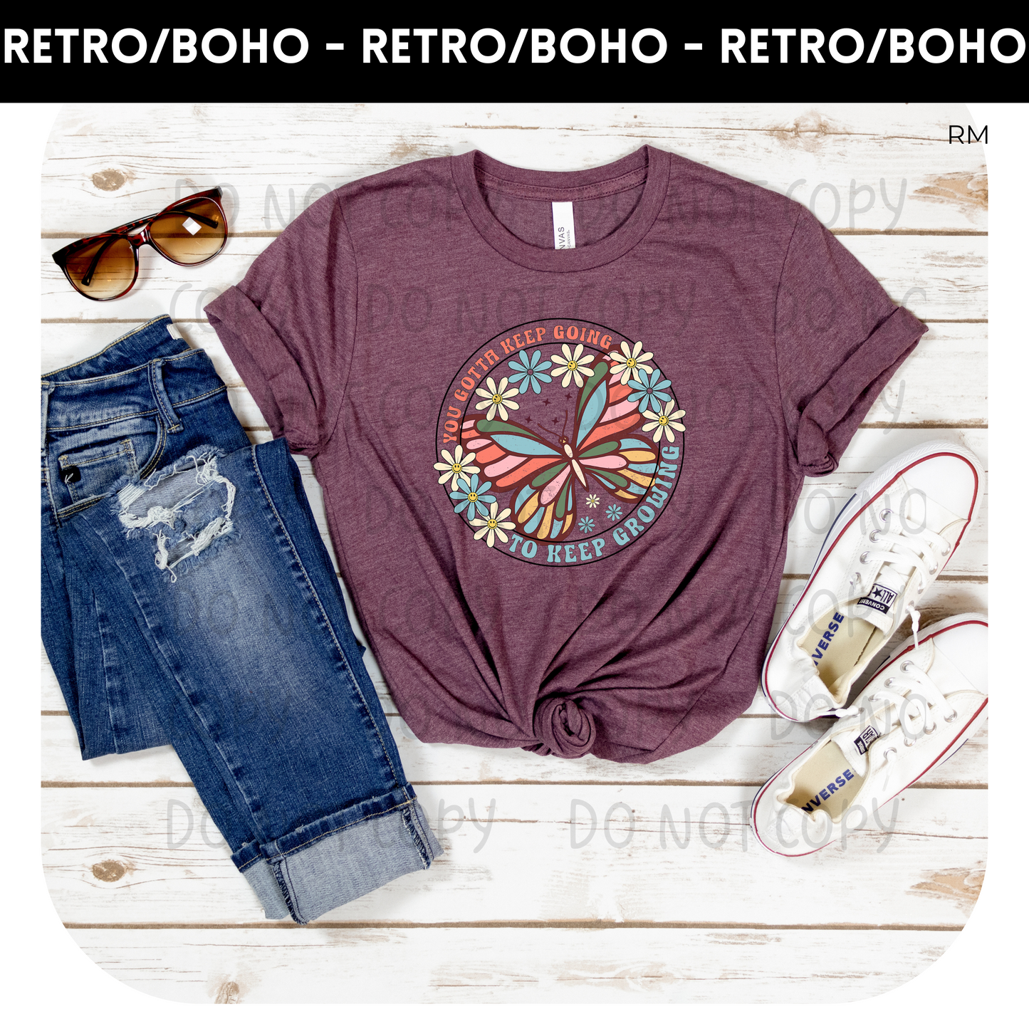 You Gotta Keep Going To Keep Growing Adult Shirt-Boho 147