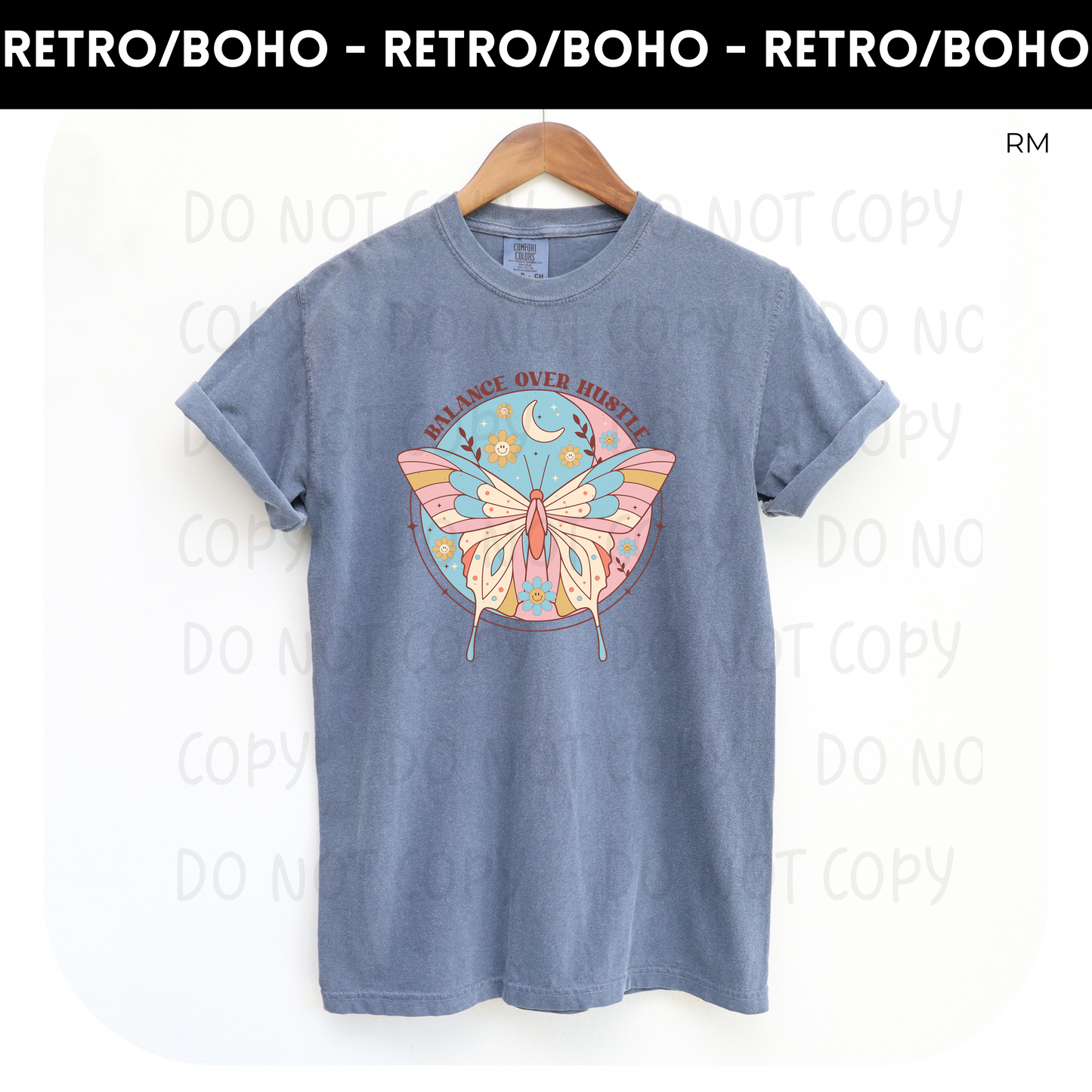 Balance Over Hustle TRANSFERS ONLY- Boho 148