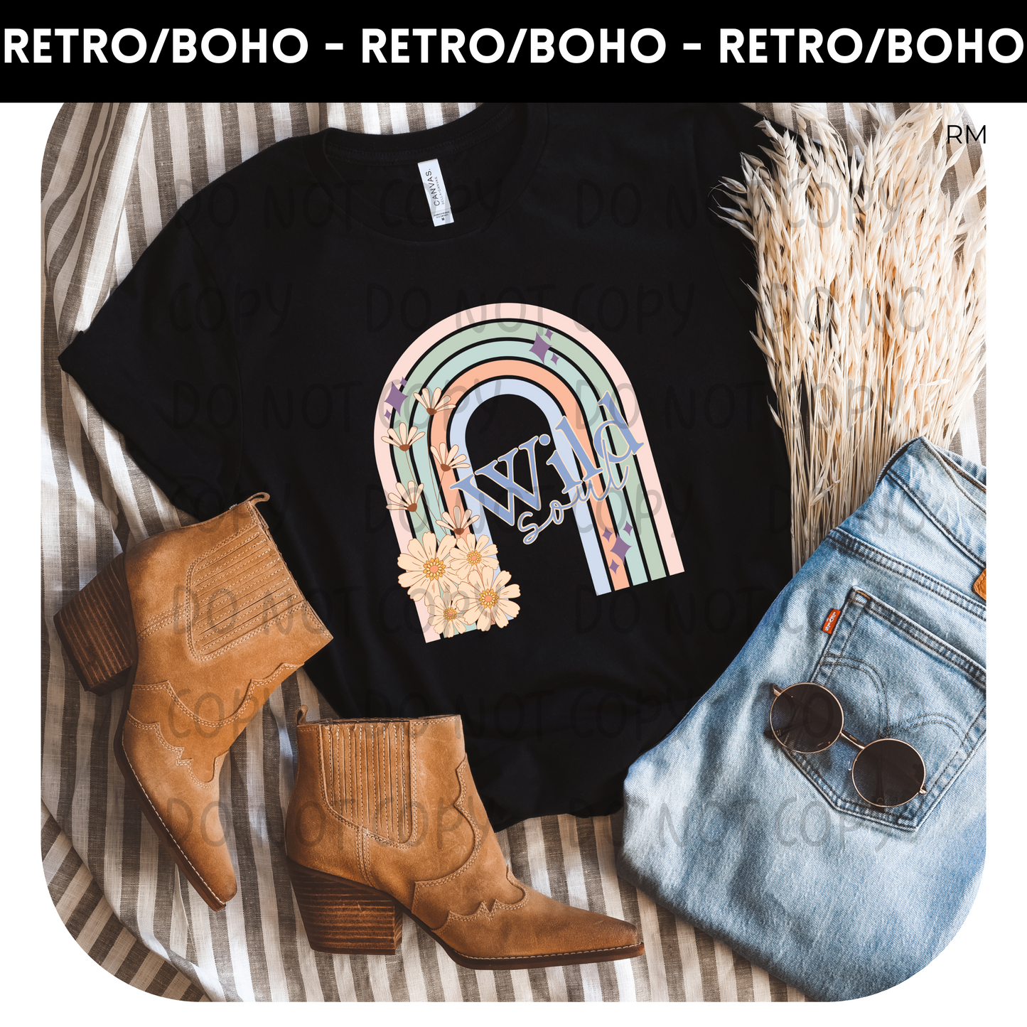 Wild Soul Adult Shirt- Boho 155