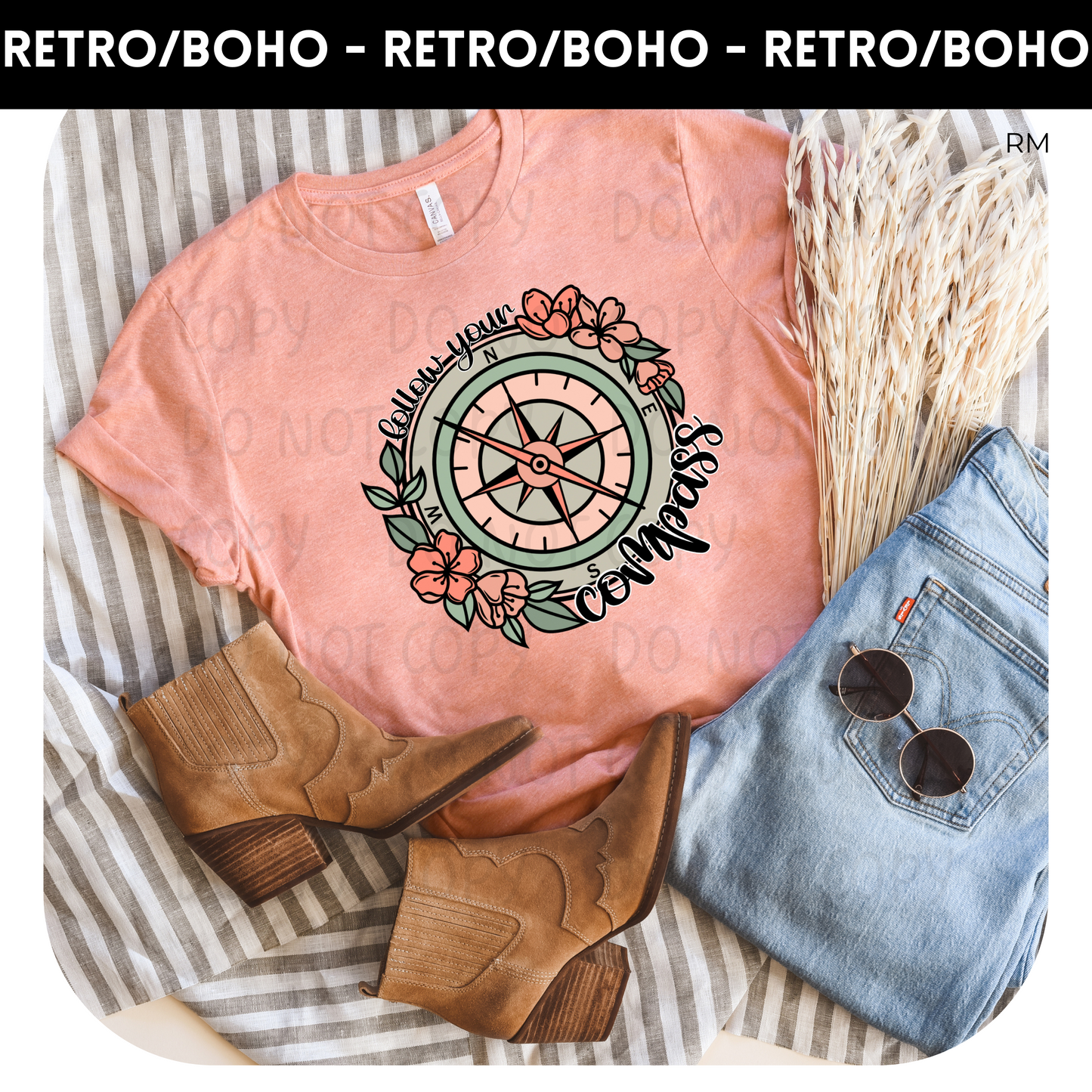 Follow Your Compass TRANSFERS ONLY- Boho 85