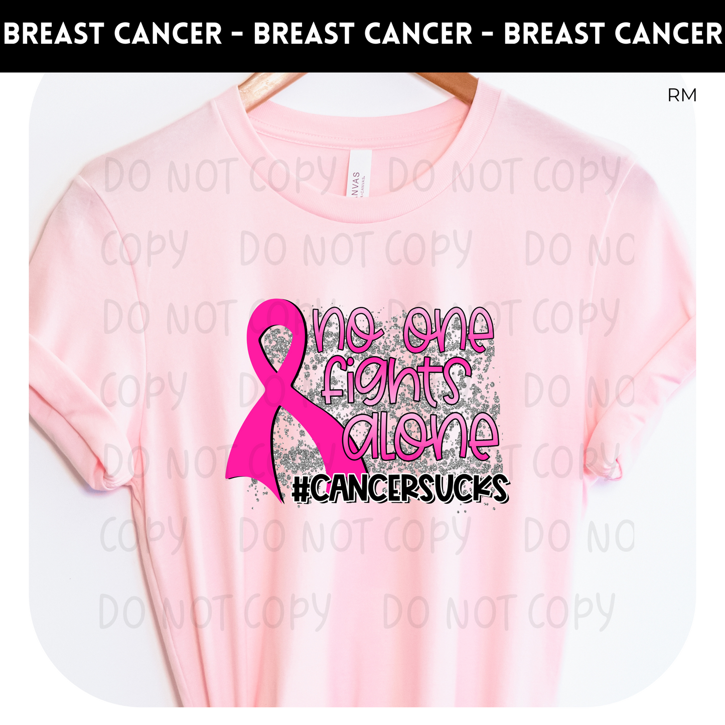 No One Fights Alone Adult Shirt-Breast Cancer Awareness 13