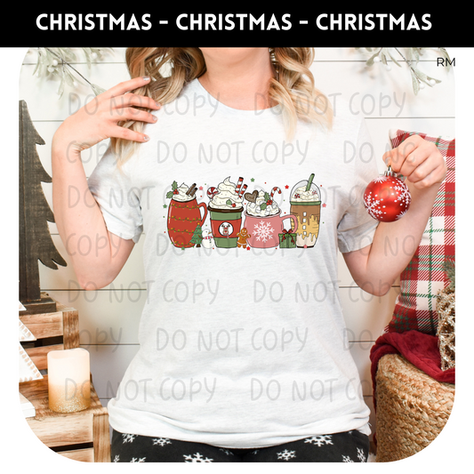 Christmas Coffee Adult Shirt- Christmas 1315