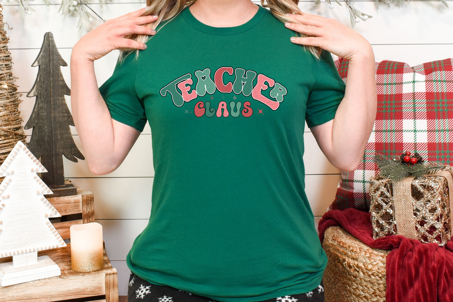 Teacher Claus TRANSFERS ONLY- Christmas 1536