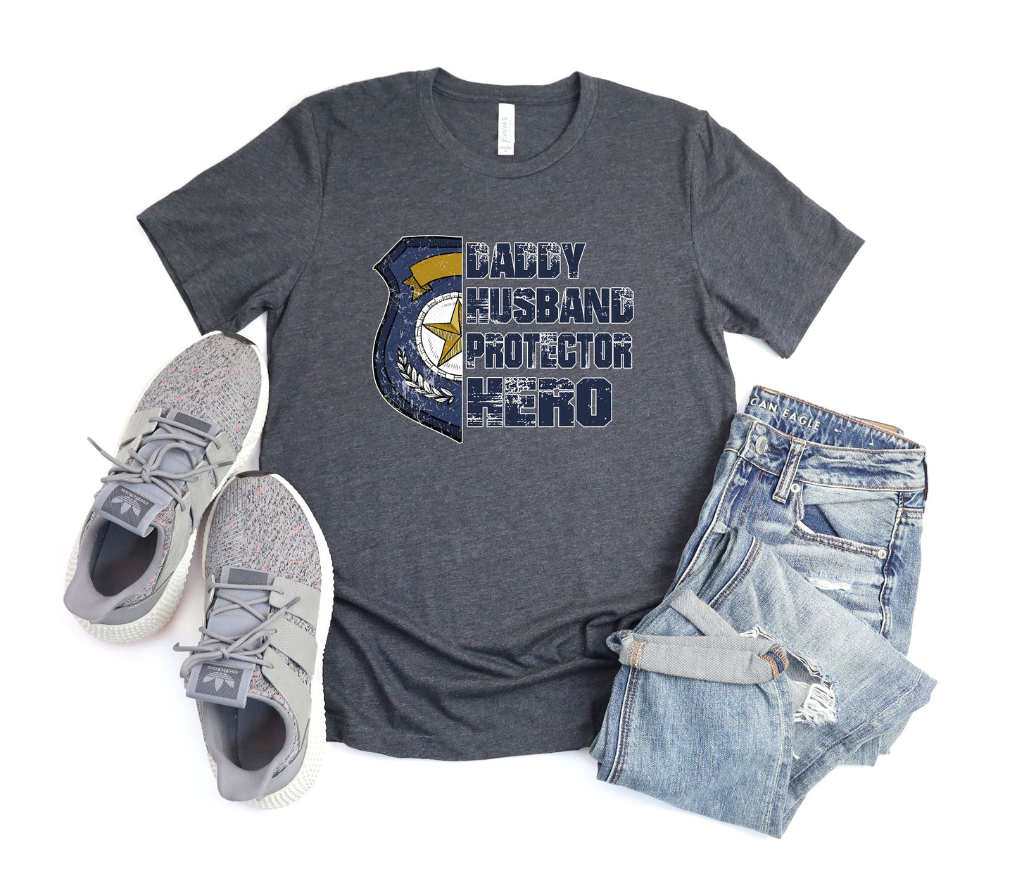 Daddy Husband Protector Hero TRANSFERS ONLY- Dad 183