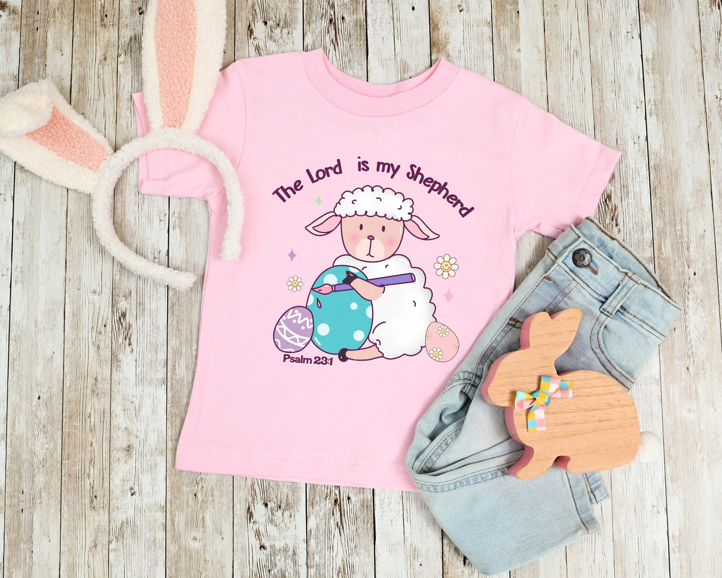 The Lord Is My Shepherd Youth Shirt- Easter 323