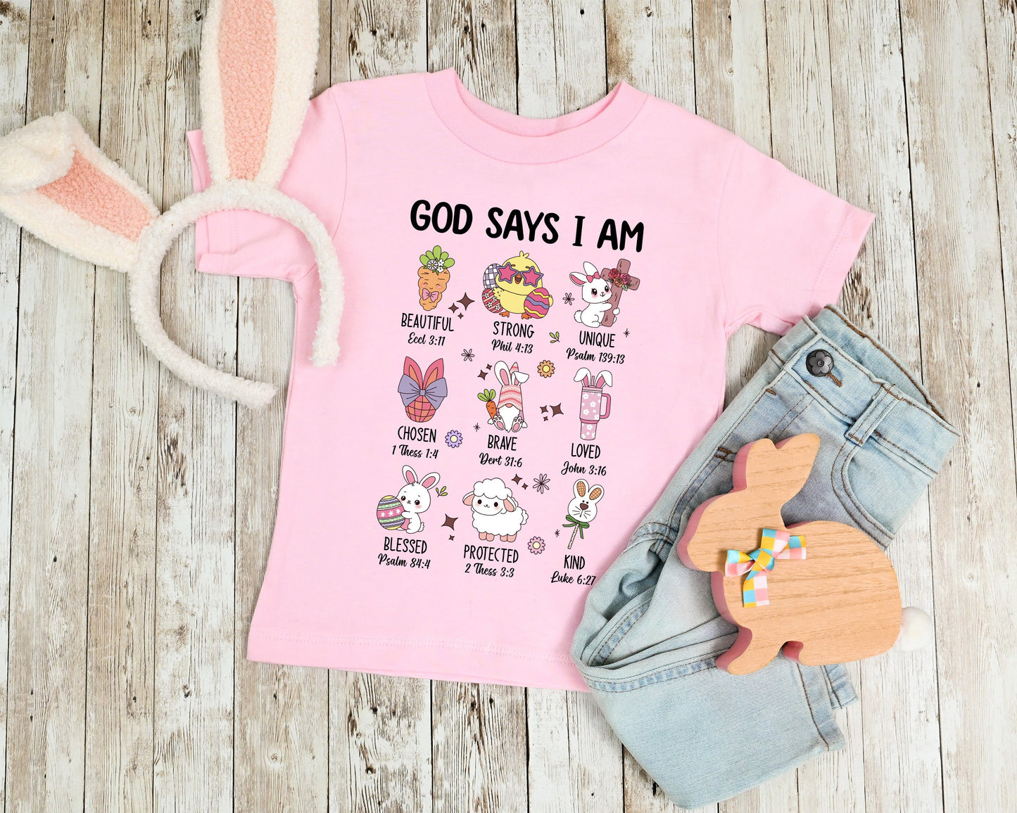 God Says I Am Youth Shirt- Easter 332