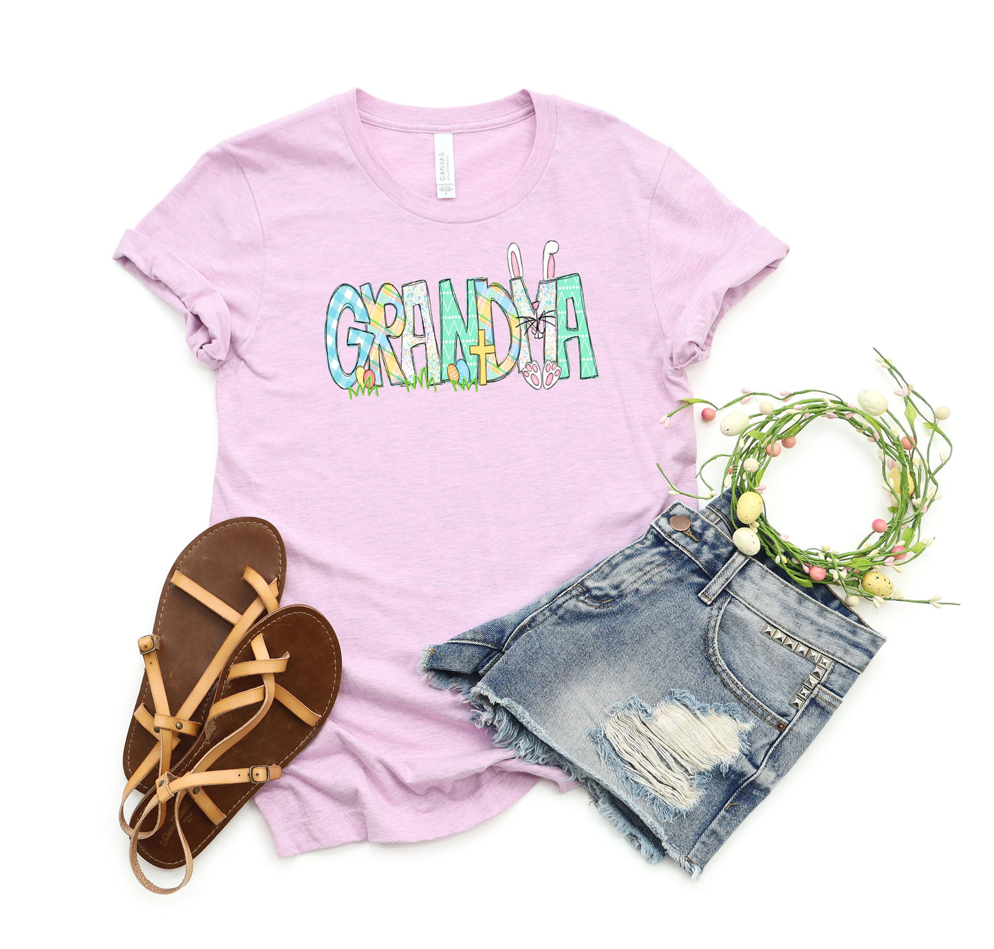 Easter Alpha Adult Shirt TRANSFERS ONLY