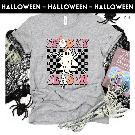Retro Spooky Season Adult Shirt-Halloween 500
