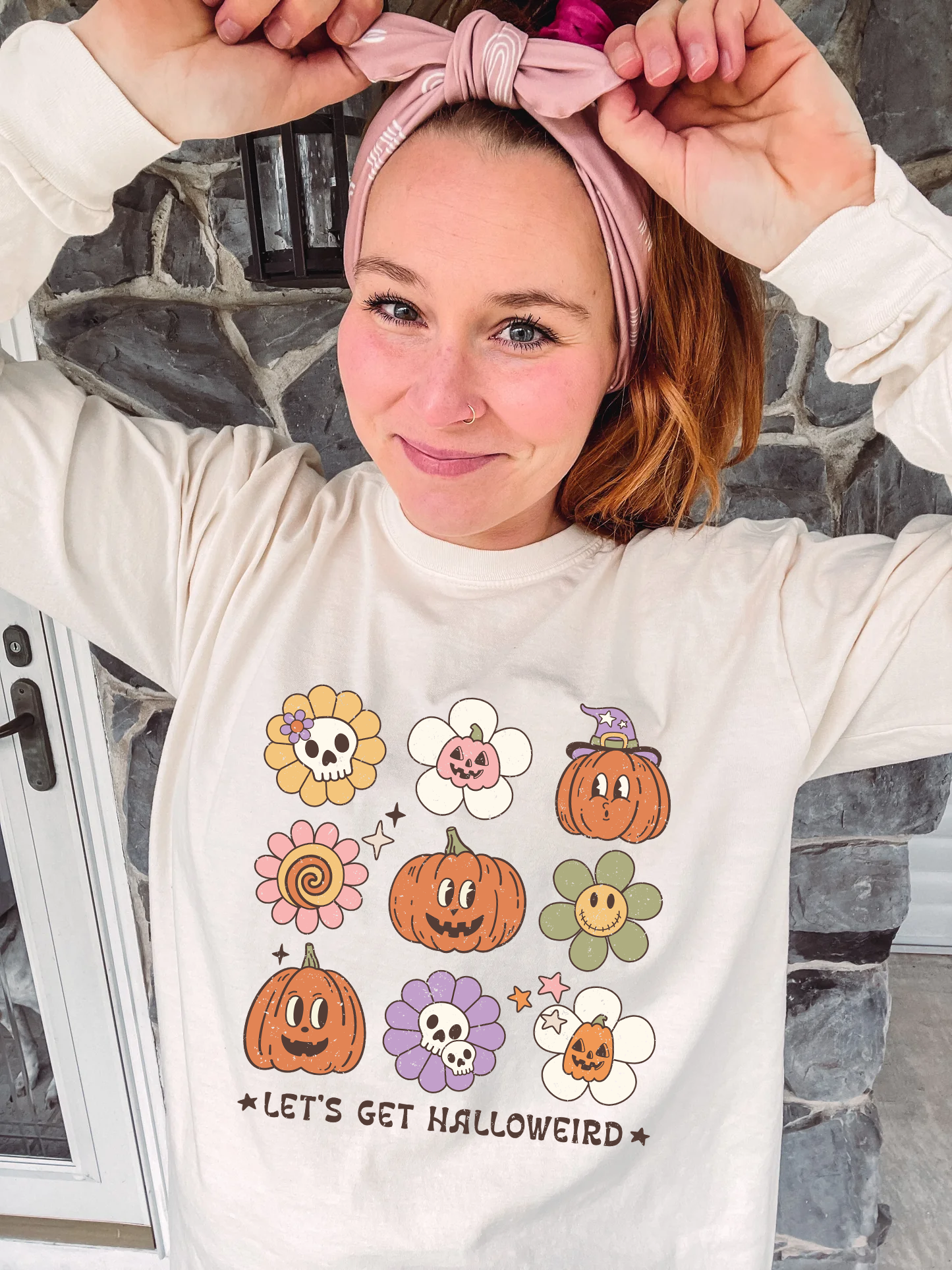 Lets Get Halloweird Adult Shirt- Halloween 513