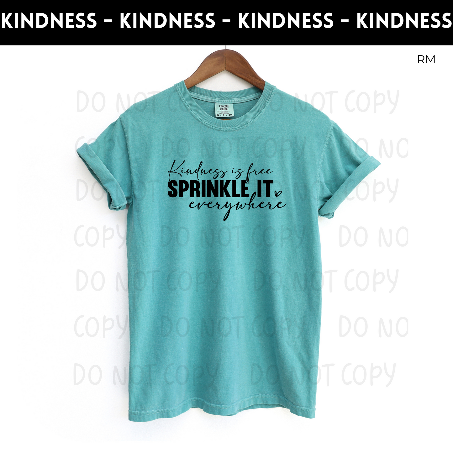 Kindness Is Free TRANSFERS ONLY- Inspirational 901