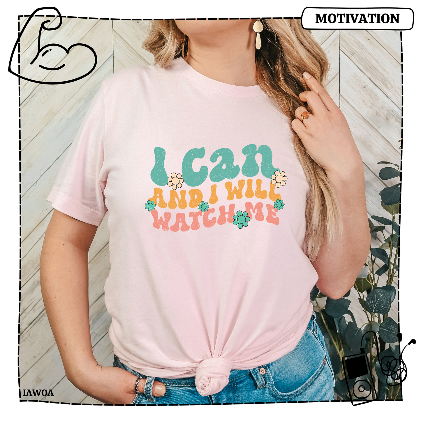 I Can And I Will Adult Shirt- Inspirational 904