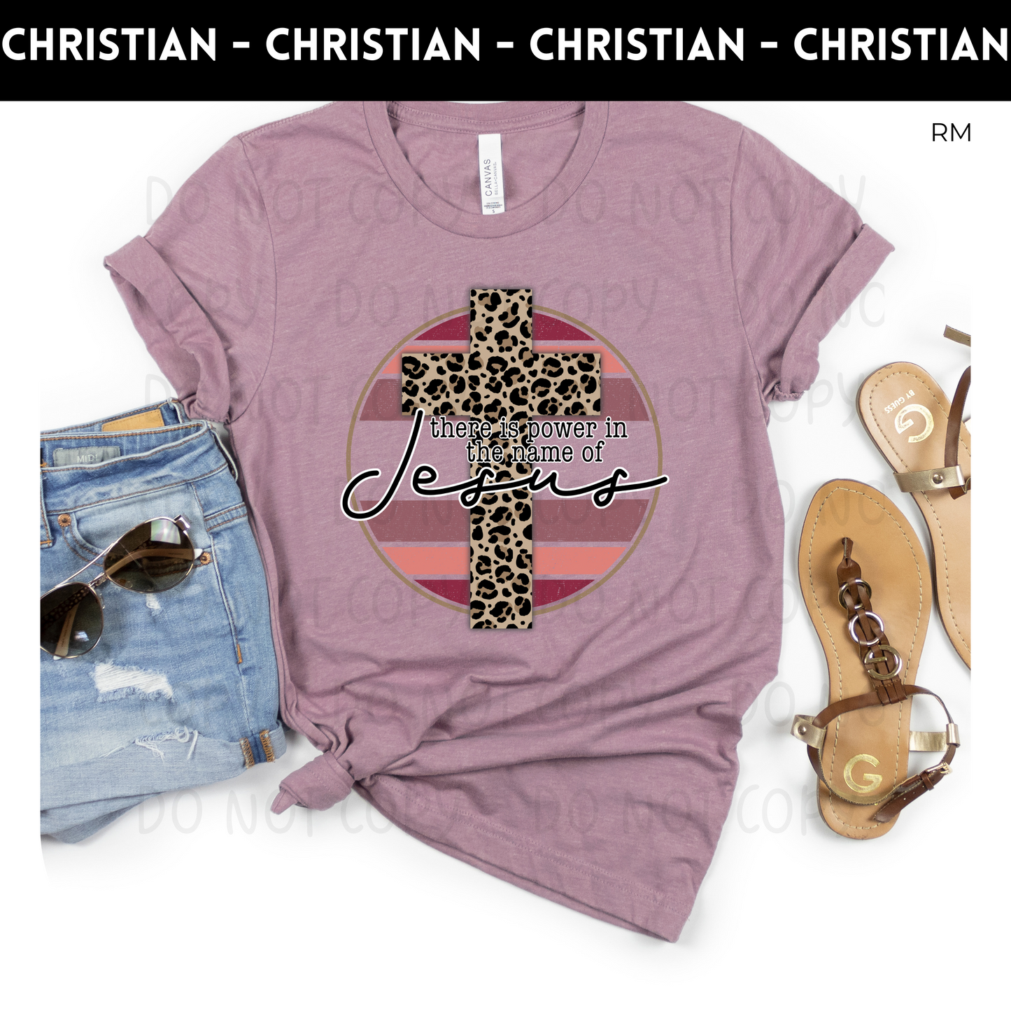 Power In The Name Of Jesus Adult Shirt- Inspirational 652