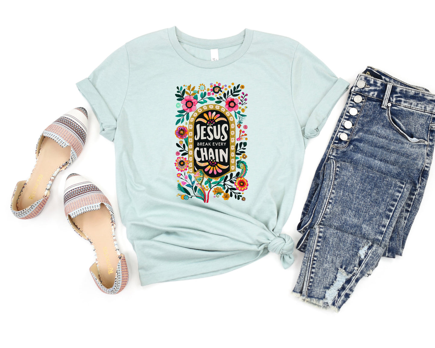 Jesus Breaks Every Chain TRANSFERS ONLY- Inspirational 946