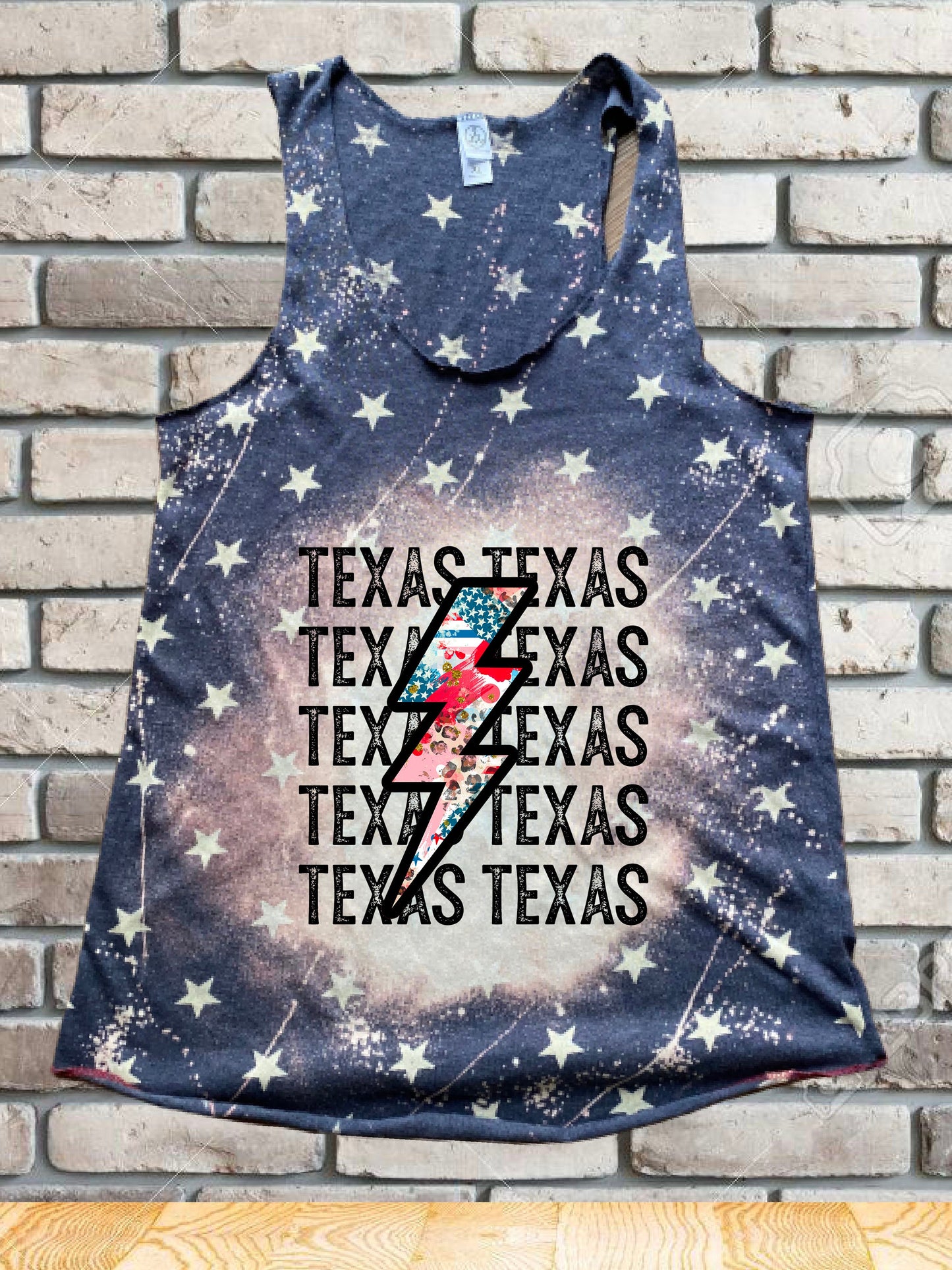 Patriotic Lightning States Adult Shirt or Tank Top