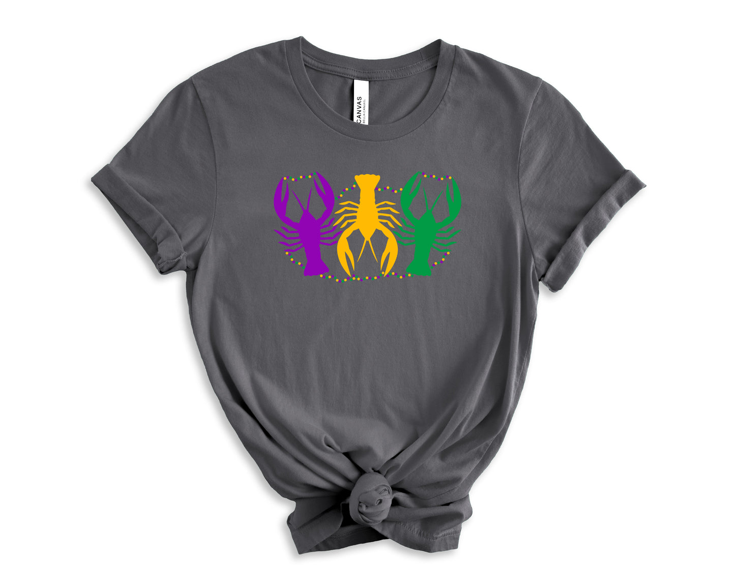 Lobsters Mardi Gras Adult Shirt- Mardi Gras 62