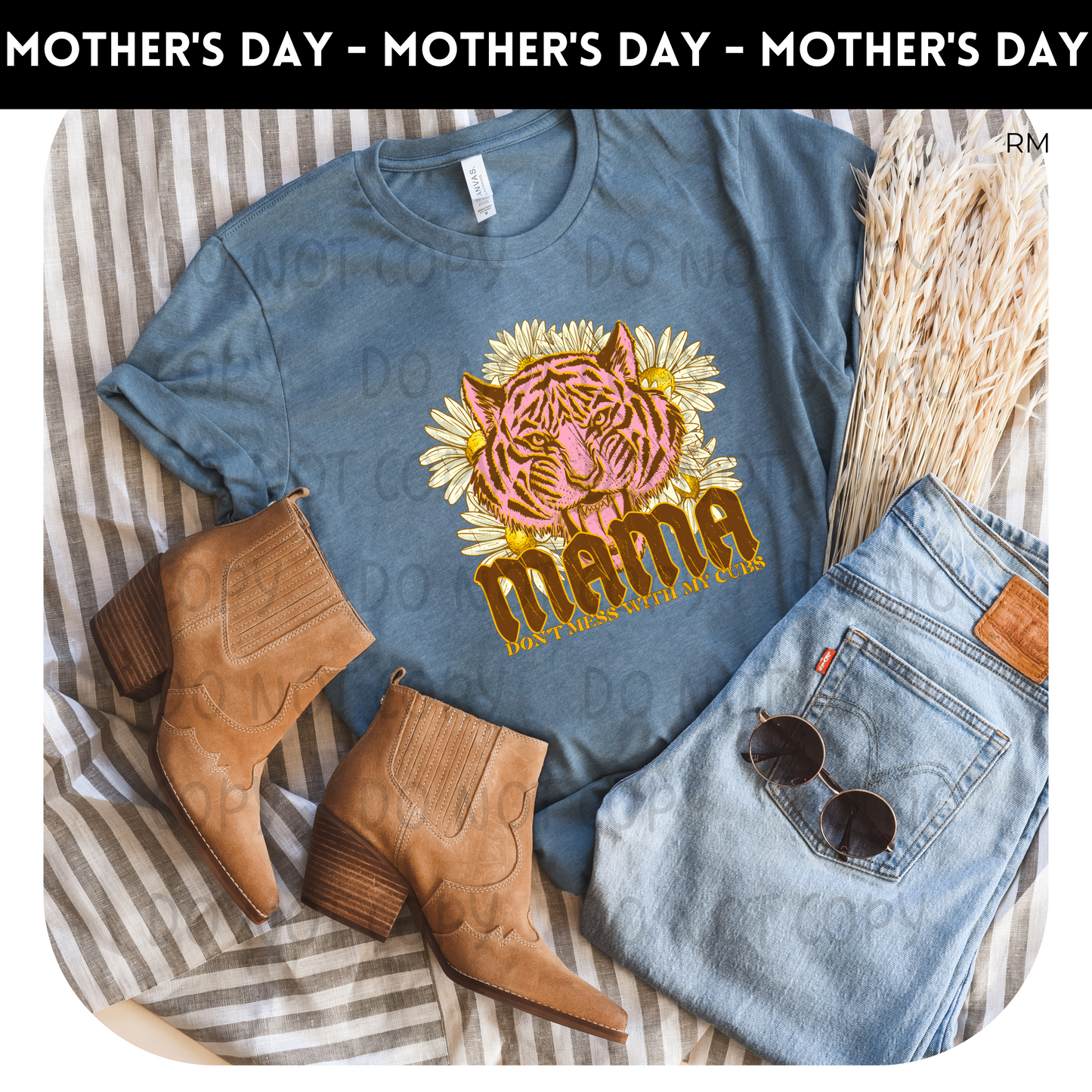Don't Mess With My Cubs TRANSFERS ONLY- Mom Life 385