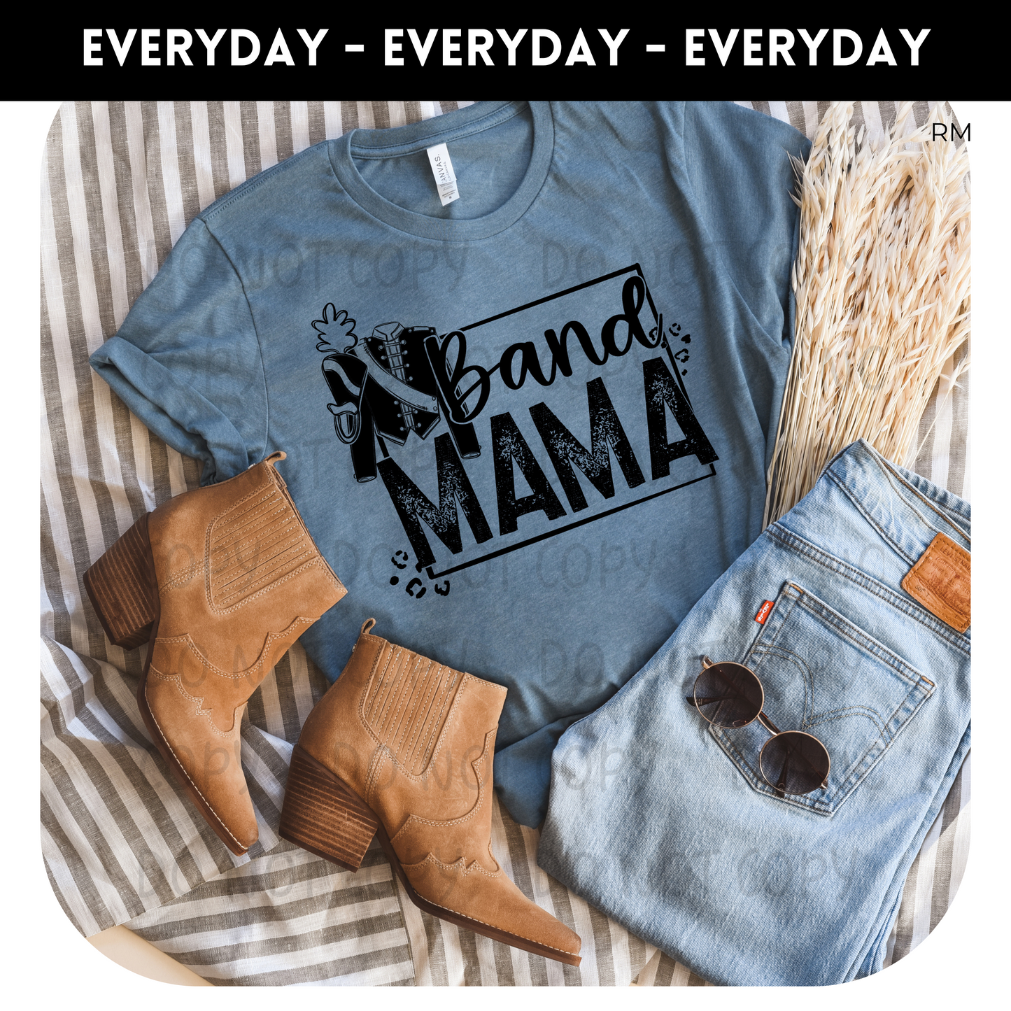 Band Mama Adult Shirt- Mom Life 148
