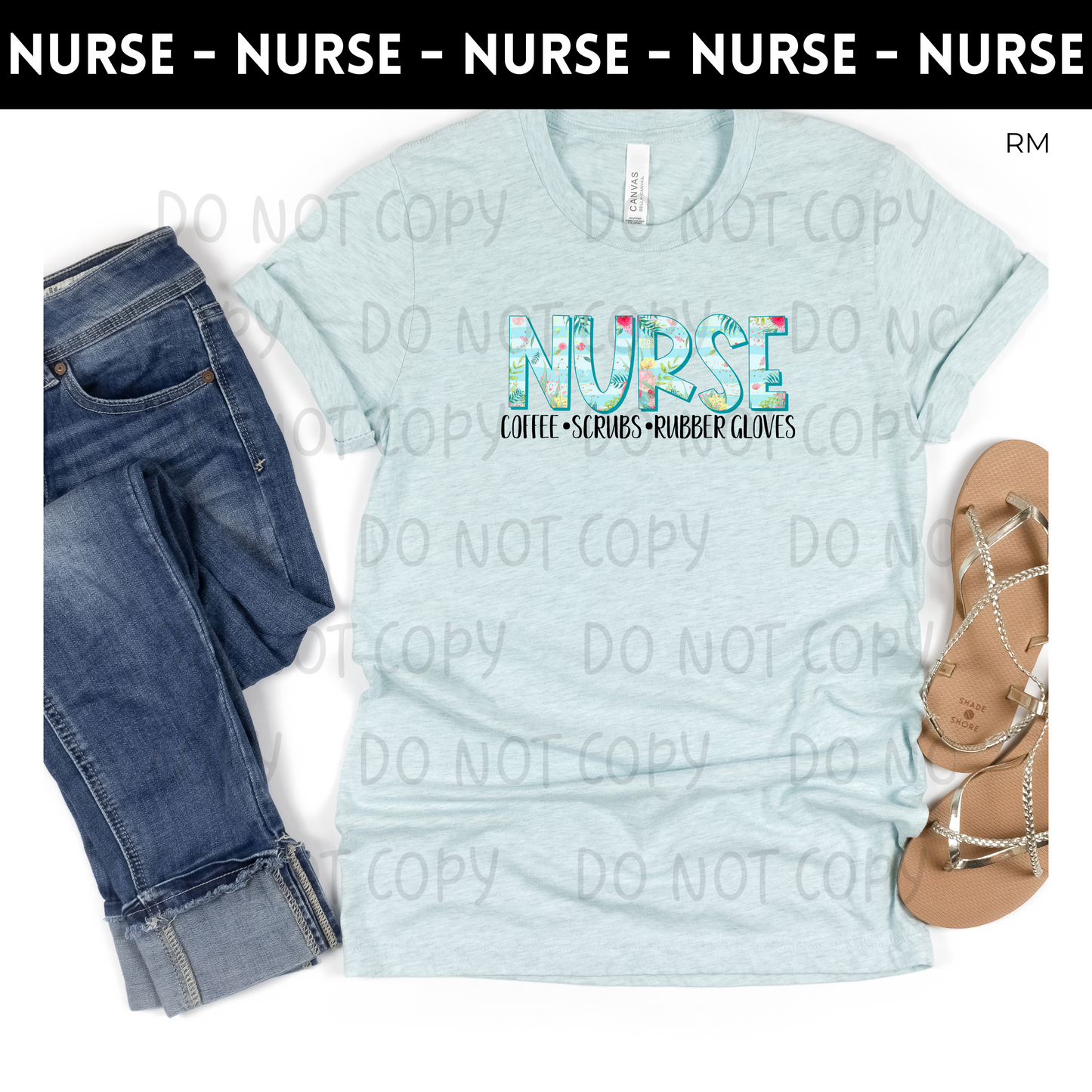 Tropical Nurse Adult Shirt- Nursing 36