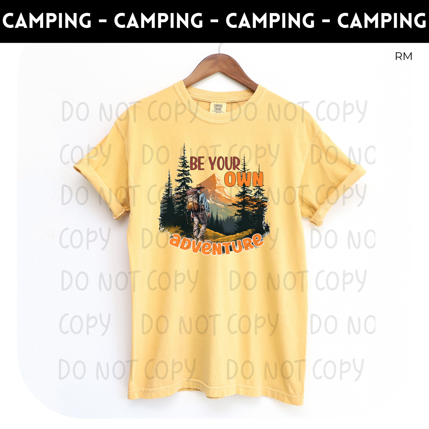 Be Your Own Adventure Adult Shirt- Outdoors 202