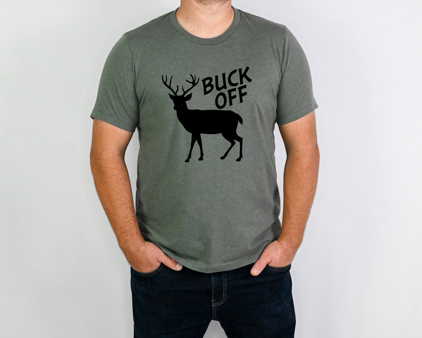 Buck Off Deer Hunting Adult Shirt- Outdoors 88