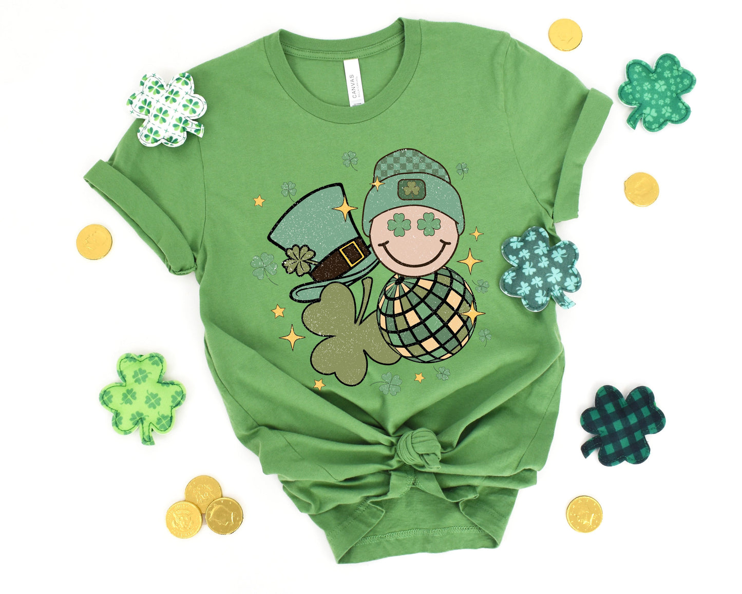 St. Patrick Smiley TRANSFERS ONLY- St. Patrick 166