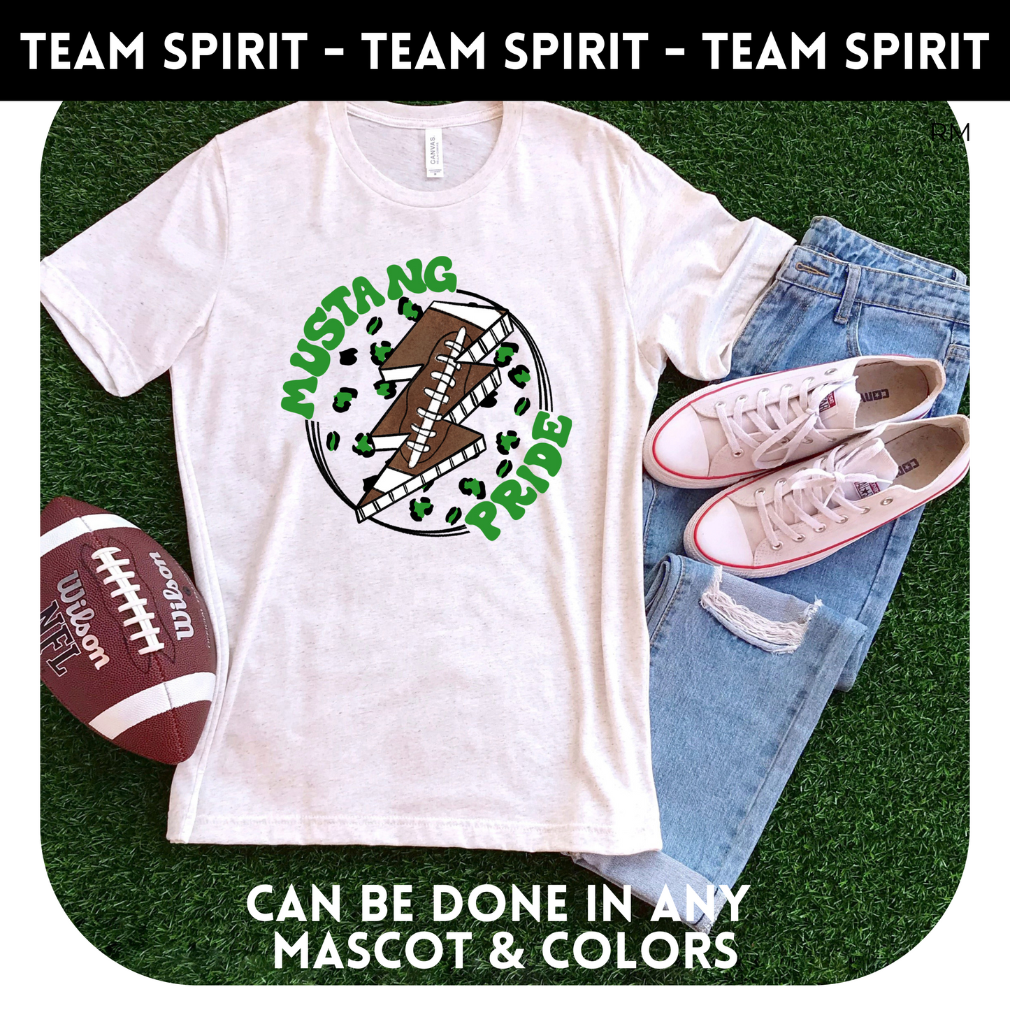 Team Pride Lightning Bolt Adult Shirt
