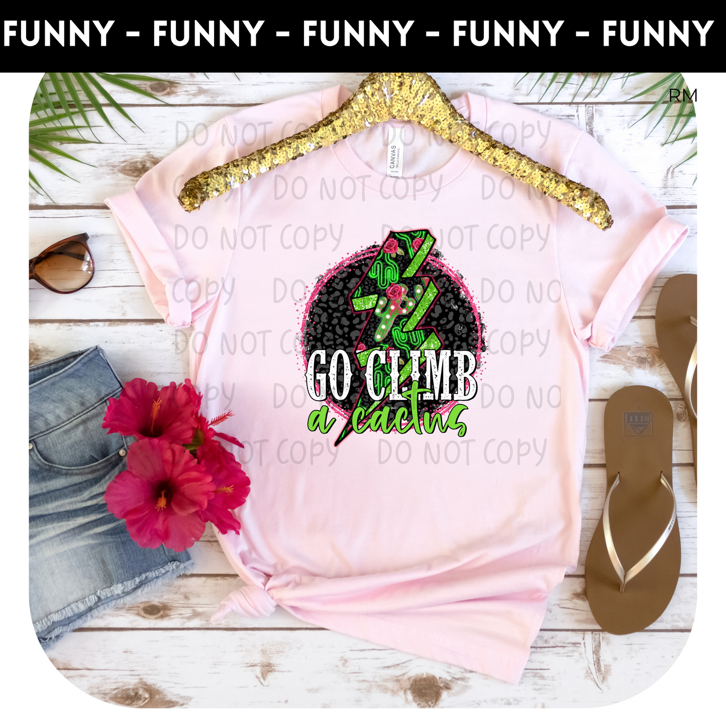 Go Climb A Cactus TRANSFERS ONLY- Boho 102