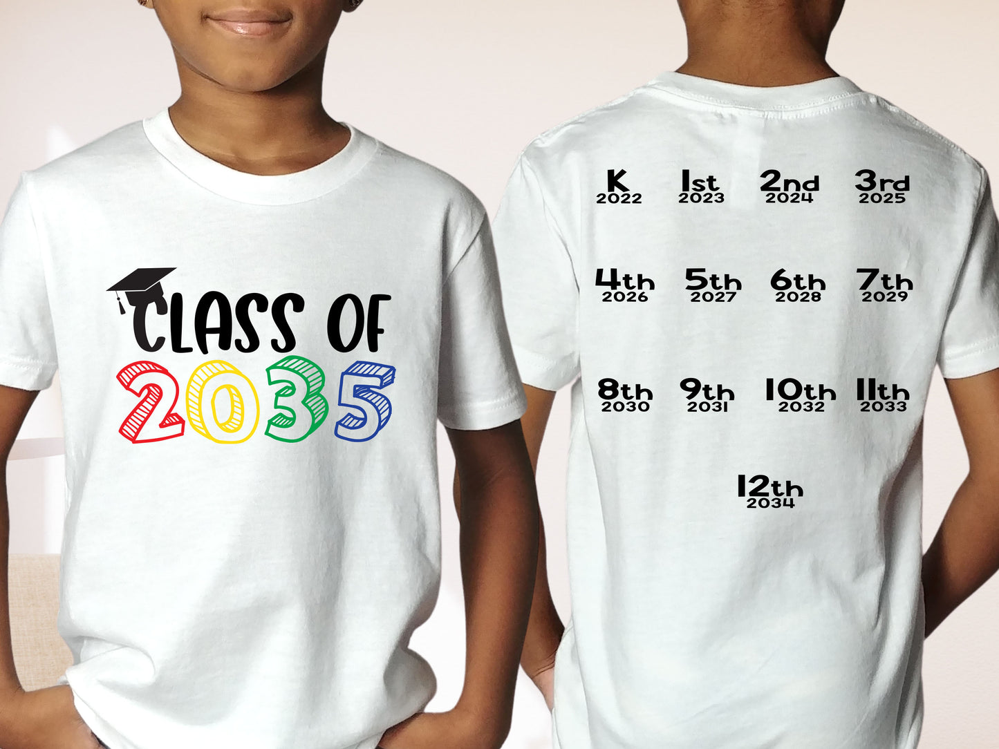 Class of 2035 Shirt Or Transfers