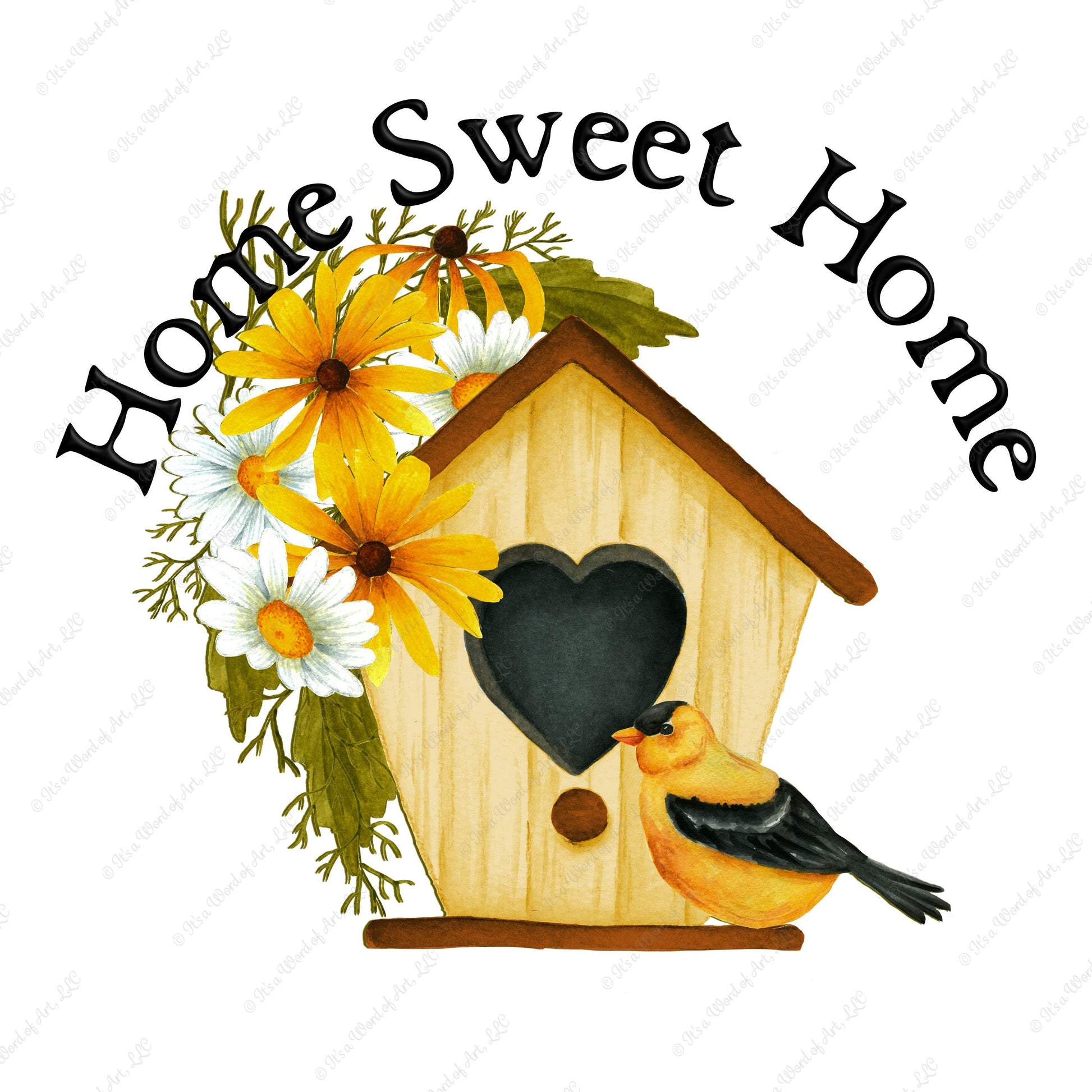 Home Sweet Home - Spring Summer Fall shirt Home Decor - Sublimation Transfer Set/Ready To Press Sublimation Transfer/Sublimation Transfer