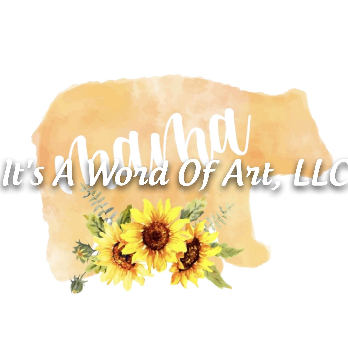 Sunflower 6 - Mama Bear Sunflower - Sublimation Transfer Set/Ready To Press Sublimation Transfer/Sublimation Transfer