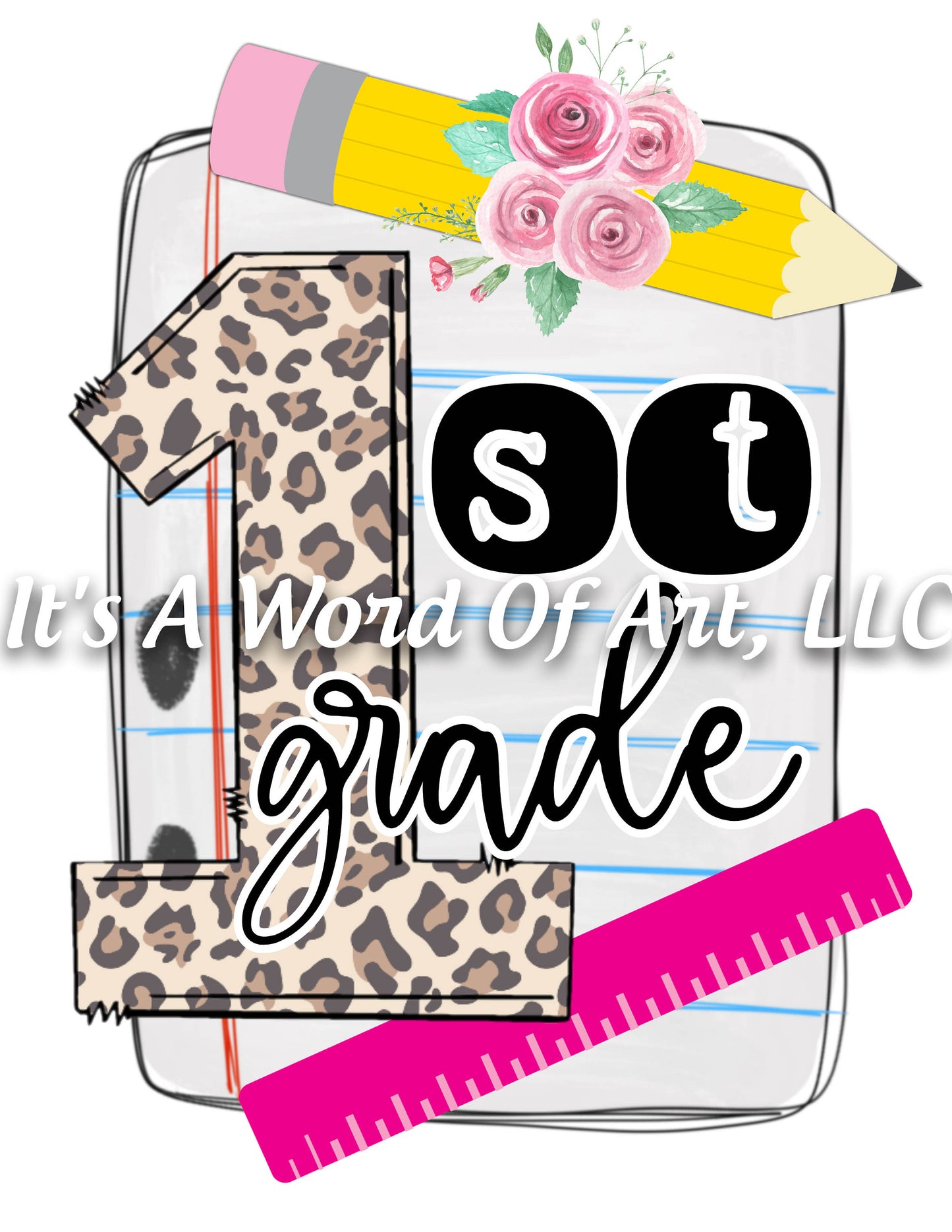 Back to School 23 - First 1st Grade Return to School - Sublimation Transfer Set/Ready To Press Sublimation Transfer/Sublimation Transfer