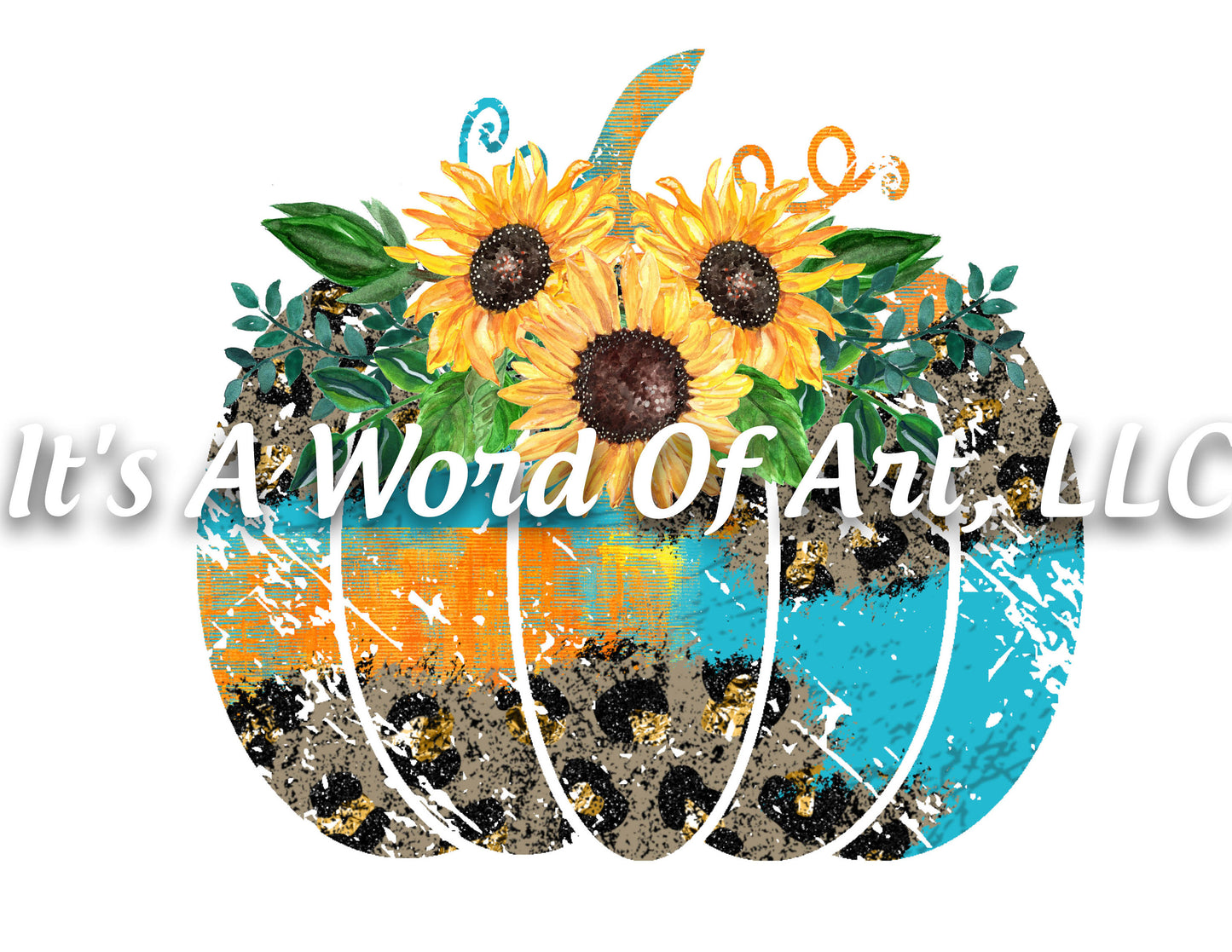 Fall 13 - Hello Pumpkin Leopard Pumpkin Autumn Pumpkin Leaves - Sublimation Transfer Set/Ready To Press Sublimation Transfer Sub Transfer