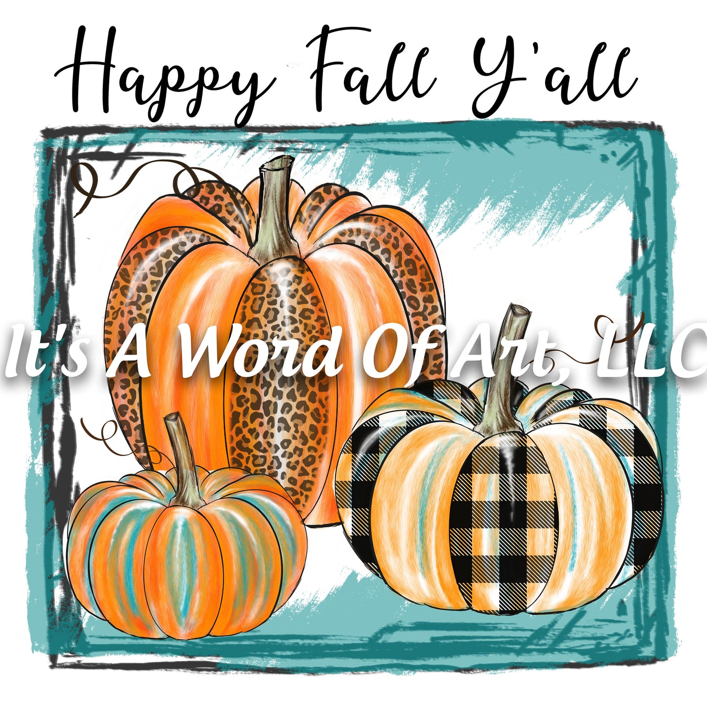 Fall 40 - Happy Fall Y'all Pumpkin Patch Old Pickup Truck Autumn - Sublimation Transfer Set/Ready To Press Sublimation Transfer Sub Transfer