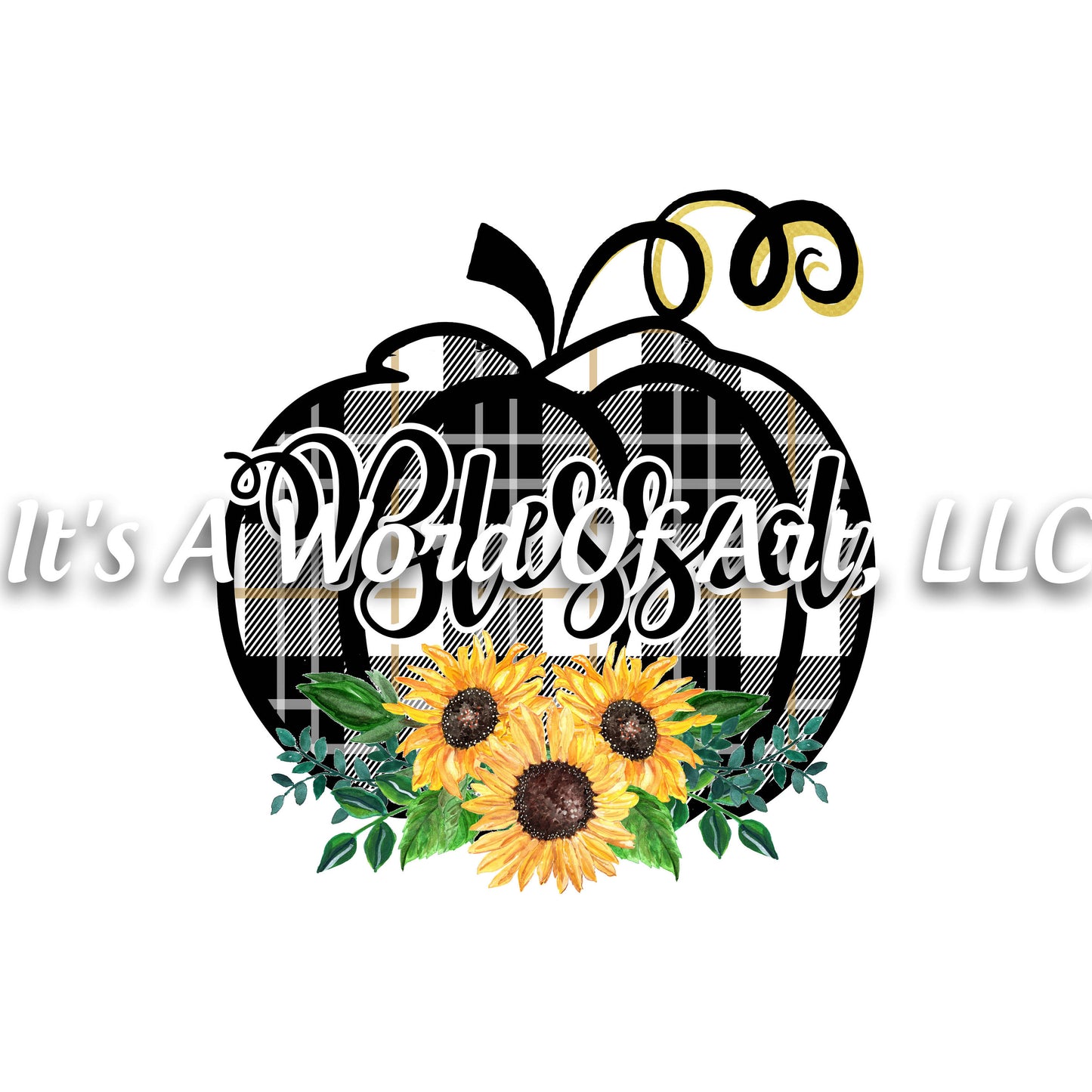 Fall 50 - Stack of Pumpkins Blessed Pickup Truck Autumn - Sublimation Transfer Set/Ready To Press Sublimation Transfer Sub Transfer