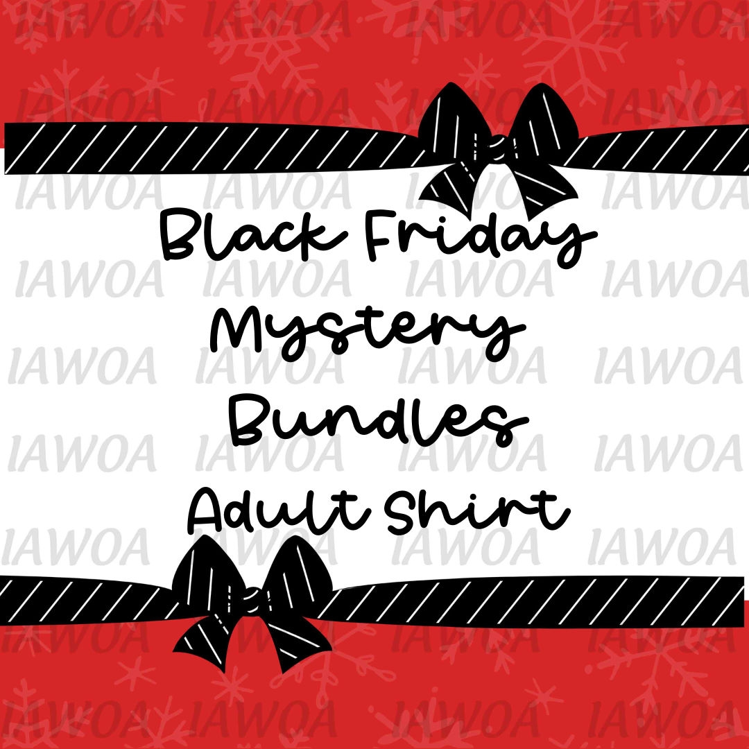 Black Friday Adult Shirt Mystery Bundle