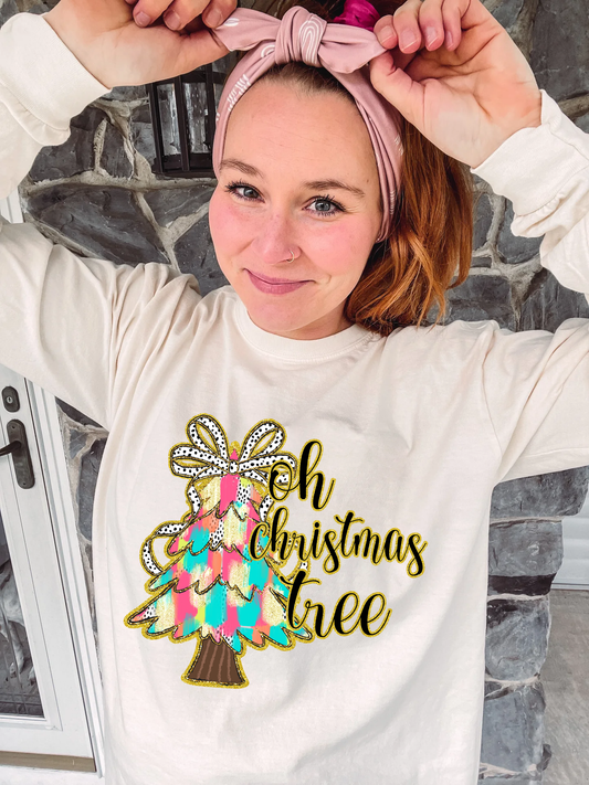 Oh Christmas Tree Adult Shirt- Christmas 1542