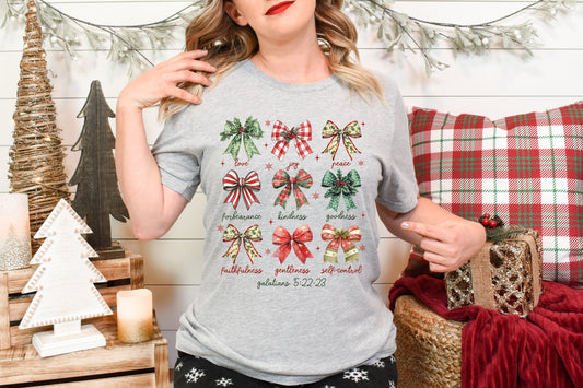 Coquette Christian Christmas Adult Shirt-Christmas 1557