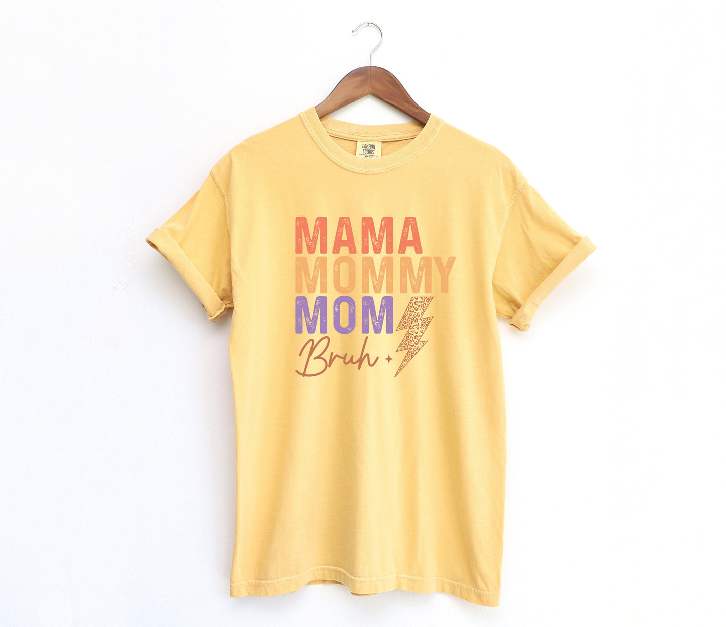 Mama Mommy Mom Bruh Lightning Bolt TRANSFERS ONLY- Mom Life 449