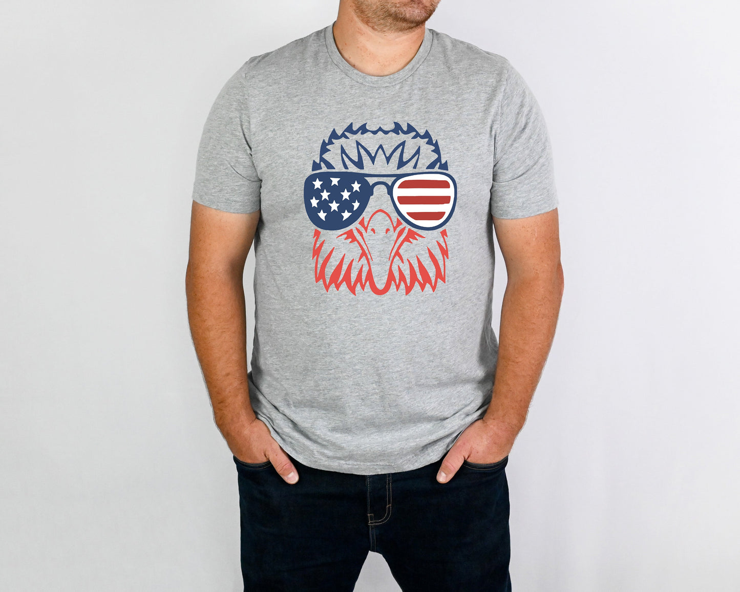 Patriotic Eagle TRANSFERS ONLY-Patriotic 153