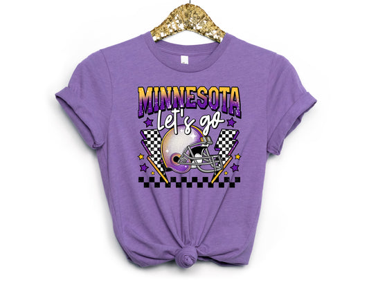 Let's Go Minnesota Adult Shirt- Retro Team 14